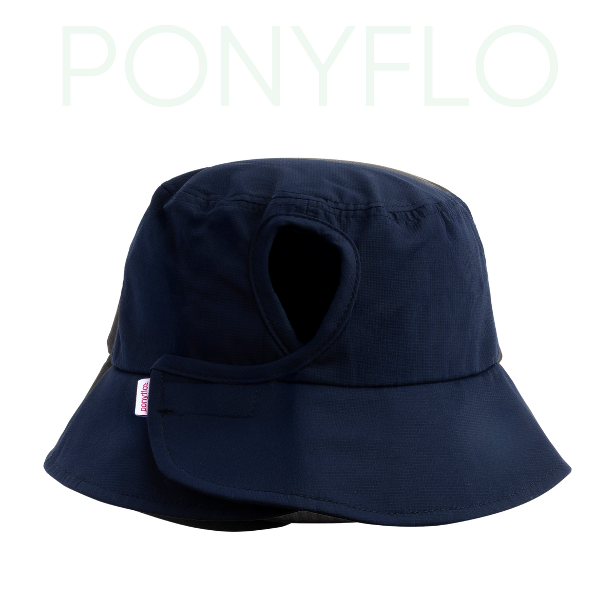 BLUE BUCKET HAT PONYFLO