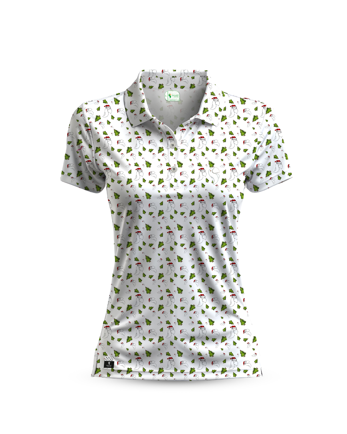 WHITE CHRISTMAS TEE DAMA